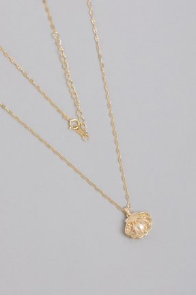گردنبند مروارید زرد نقره So Chic - کد 784178009