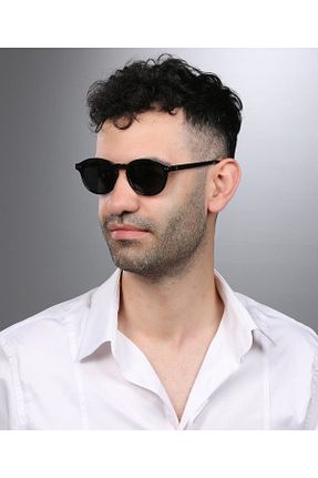 عینک آفتابی مشکی مردانه UV400 Bern Glasses - کد 813636708
