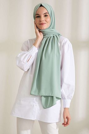 شال سبز زنانه Medine İpeği PURESCARFS - کد 849617733