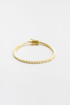 دستبند نقره زرد زنانه 925 عیار So Chic - کد 855376581