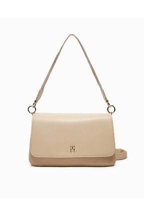 کیف دوشی بژ زنانه Tommy Hilfiger - کد 847235113