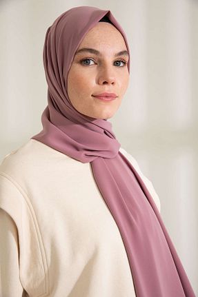 شال قهوه ای زنانه Medine İpeği PURESCARFS - کد 849617743