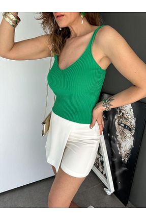 بلوز سبز زنانه ساده Zerrincan Giyim - کد 842573387