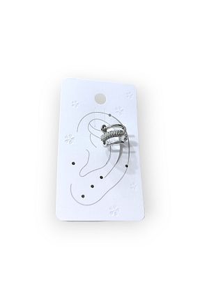 گوشواره غضروفی جواهر زنانه استیل ضد زنگ Cesicey - کد 831405104