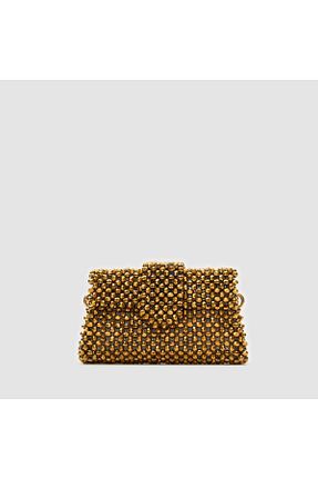کیف مجلسی طلائی زنانه Togo - کد 860352912