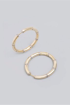 گوشواره نقره زرد زنانه 925 عیار So Chic - کد 455898112