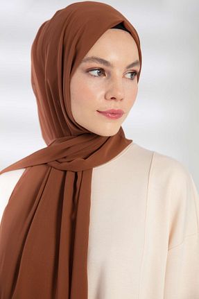 شال سبز زنانه شیفون PURESCARFS - کد 849768471