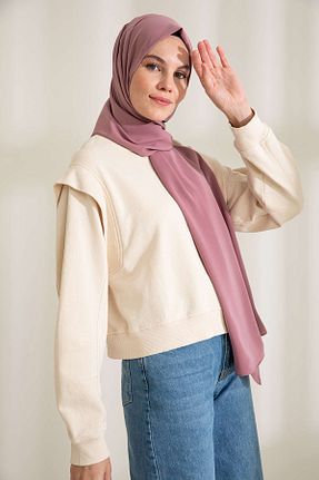 شال قهوه ای زنانه Medine İpeği PURESCARFS - کد 849617743