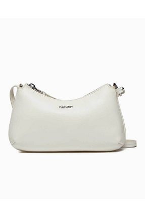 کیف دستی سفید زنانه سایز متوسط Calvin Klein - کد 798196904