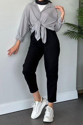 شلوار حجاب مشکی زنانه HAZA MODA - کد 852671084