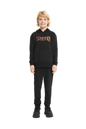 شلوار کرمگن مشکی بچه گانه رگولار Galatasaray - کد 829182148