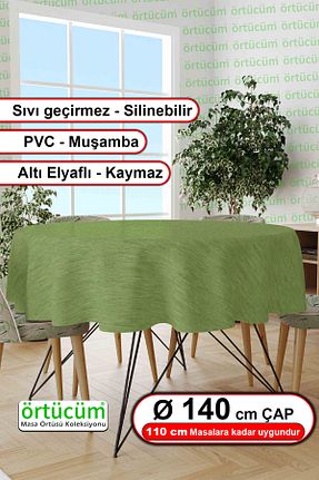 رومیزی سبز نایلون Örtücüm - کد 91541301