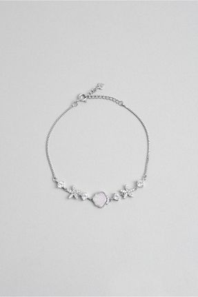 دستبند نقره سفید زنانه 925 عیار So Chic - کد 855376591