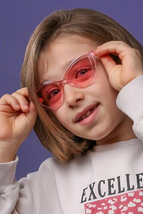 عینک آفتابی صورتی زنانه UV400 Bern Glasses - کد 703285213