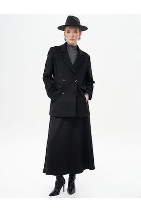 کت حجاب مشکی زنانه رگولار Kayra - کد 861158186