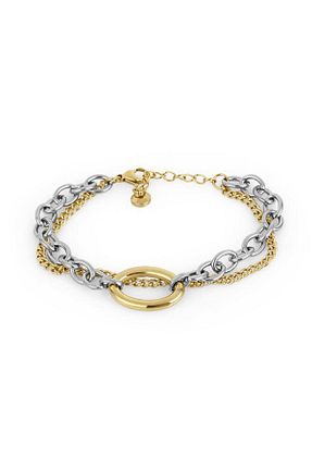 دستبند استیل (فولاد) زرد زنانه استیل (فولاد) Daniel Klein - کد 837096105