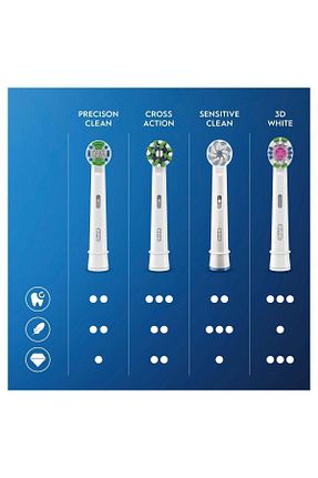 سری یدکی مسواک Oral-B - کد 776177210