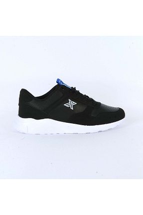 کفش اسنیکر مشکی مردانه بند دار moda ayakkabım - کد 366783496