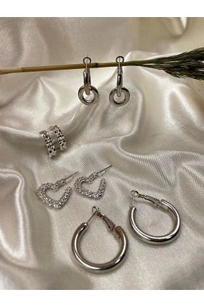 گوشواره جواهر طلائی کلیپس دار Eylülün Takısı - کد 776493328