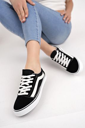 کفش اسنیکر مشکی زنانه بند دار XStreet - کد 769913657