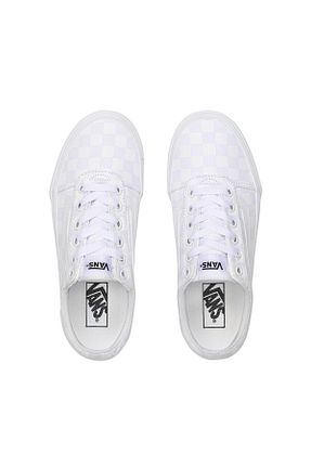کفش اسنیکر سفید زنانه بند دار Vans - کد 36547195