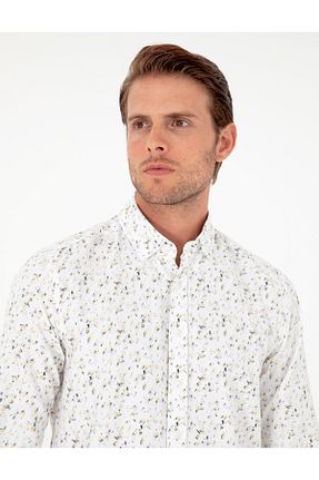 پیراهن طوسی مردانه اسلیم فیت Pierre Cardin - کد 861212135