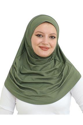 روسری خاکی پنبه ای Modish Group - کد 861218604