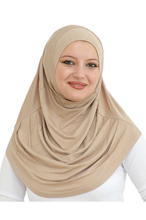روسری قهوه ای پنبه ای Modish Group - کد 861218578