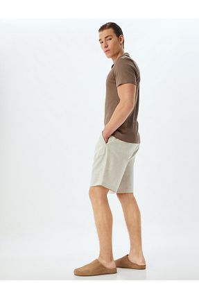 شلوارک و برمودا طوسی مردانه Skinny Koton - کد 860590835