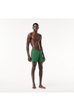 شلوارک ساحلی سبز مردانه پلی استر Lacoste - کد 820306347