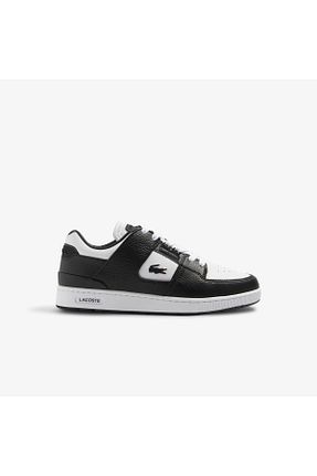 کفش اسنیکر مشکی مردانه چرم اصل Lacoste - کد 777963931