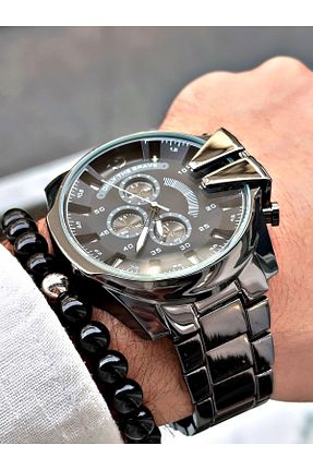 ساعت مچی مشکی مردانه 44 میلی متر Tisaati - کد 861256365