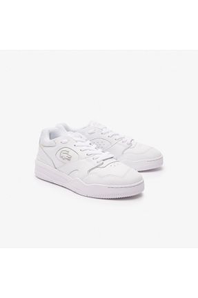 کفش اسنیکر سفید مردانه بند دار Lacoste - کد 755958845