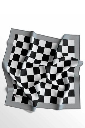 روسری مشکی 100 x 100 Zerruba - کد 861259300