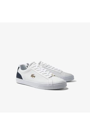 کفش اسنیکر سفید مردانه بند دار Lacoste - کد 649003879