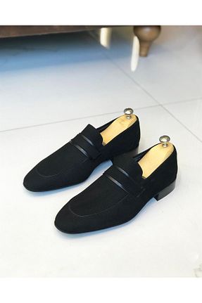 کفش کلاسیک مشکی مردانه جیر TerziAdemAltun - کد 50904177