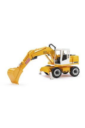 ماشین اسباب بازی زرد Bruder - کد 2163144