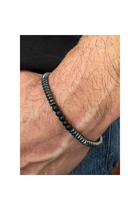 دستبند جواهر طوسی زنانه سنگ طبیعی Mina Souvenir - کد 861288365