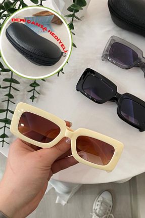 عینک آفتابی نباتی زنانه UV400 İstangül Butik - کد 810010541