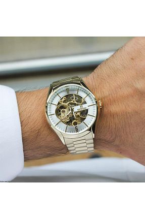 ساعت مچی طلائی مردانه 45 میلی متر Reward - کد 769813225