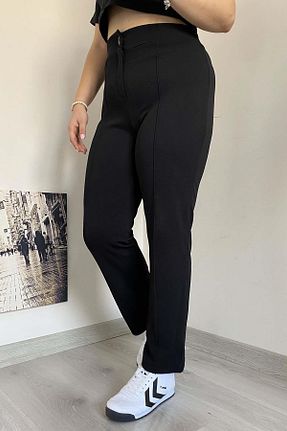 شلوار مشکی زنانه پارچه İstangül Butik - کد 742729065