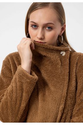 کت قهوه ای زنانه رگولار COOLHILL - کد 789403323