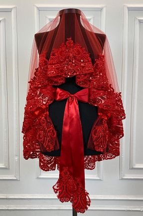 عقد و عروسی و حنابندان قرمز ZEYMERADE - کد 861311538