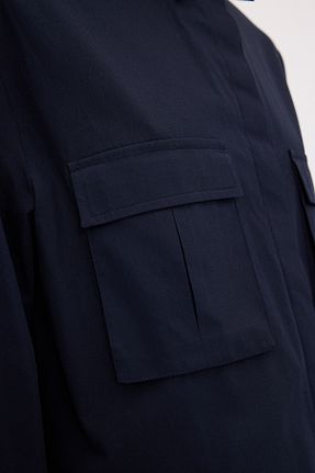 پیراهن سرمه ای زنانه Fitted adL - کد 859224401