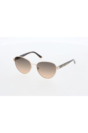 عینک آفتابی بژ زنانه UV400 Guess - کد 848225955
