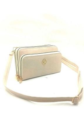 کیف دوشی نارنجی زنانه چرم مصنوعی DEMBAGS - کد 861339908