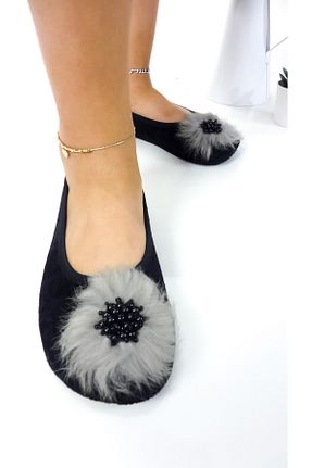 پاندوف خاکی زنانه پارچه ای CEYDA SHOES - کد 861326419