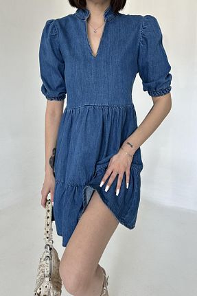 لباس آبی زنانه بافتنی XRAY JEANS - کد 861334554