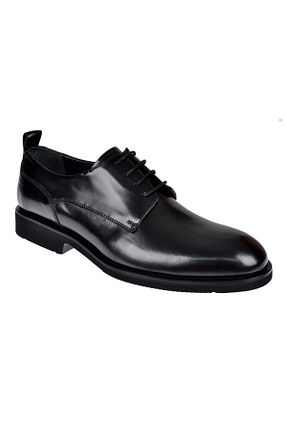 کفش کژوال مشکی مردانه چرم خالص pullman - کد 743005161