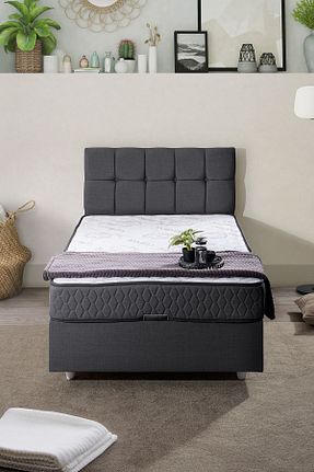 تختخواب جک دار طوسی تکنفره Setay - کد 142480838